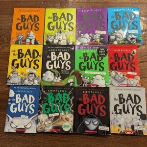 The Bad Guys Book Series Collection Books 1-12 By Aaron Blabey